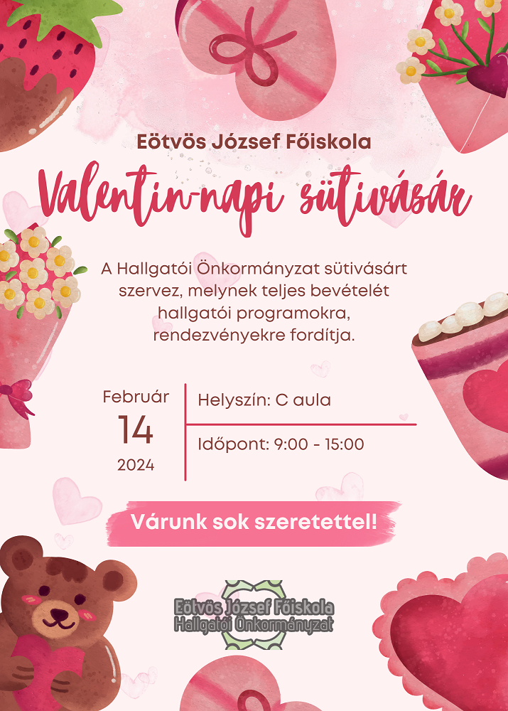 Valentin-napi sütivásár a HÖK szervezésében