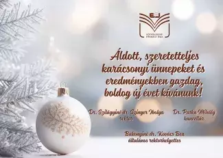 Karácsonyi üdvözlet