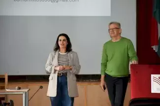 Barna Miklós előadása az EJF-en