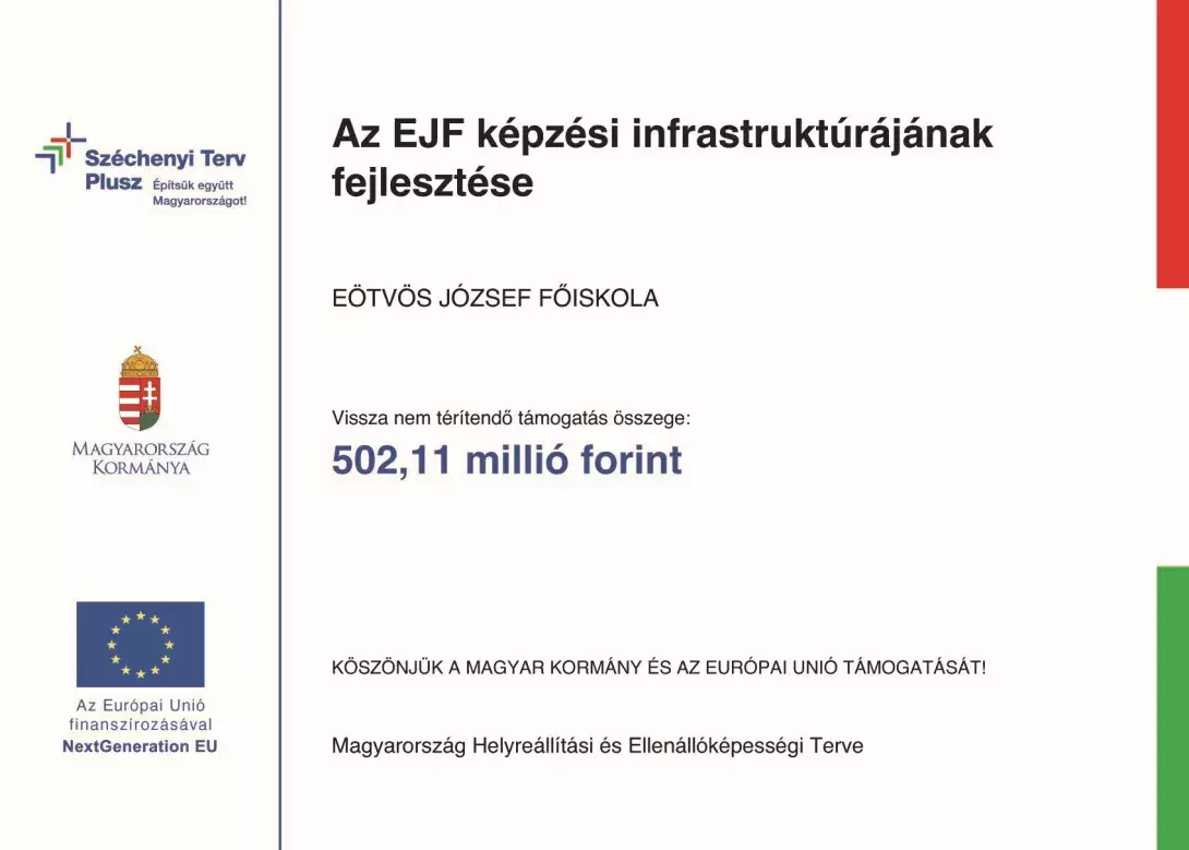 RRF Projekttábla