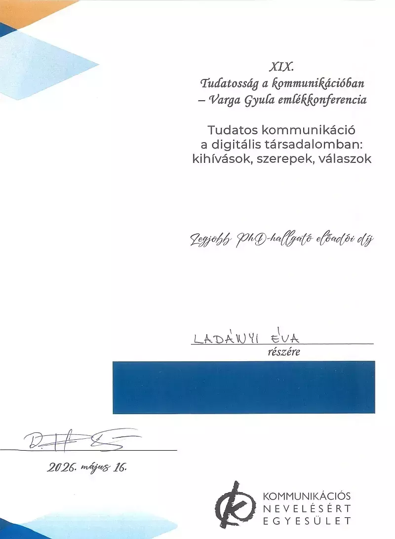 oklevél