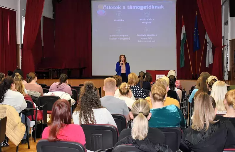 Dr. Egervári Dóra előadása az EJF-en