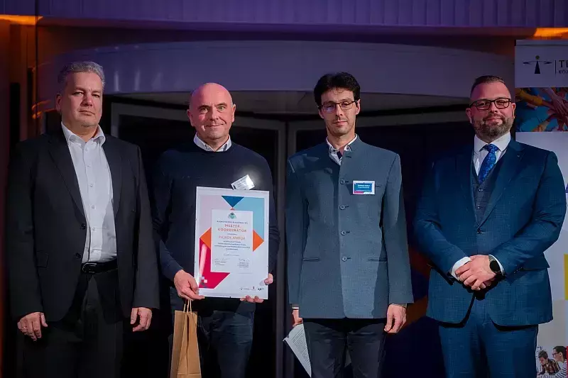 Dr. Pajrok Andor Koordinátori Kiválósági díjban részesült 