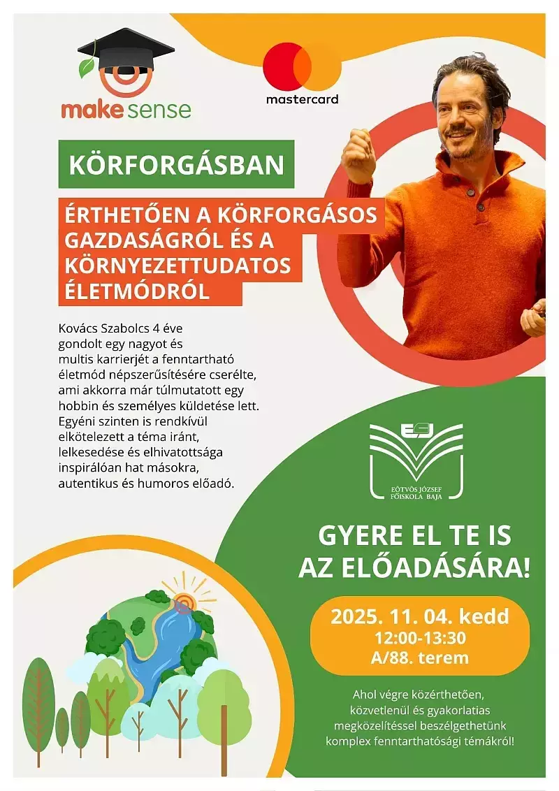 A program plakátja
