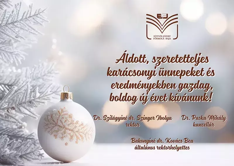 Karácsonyi üdvözlet