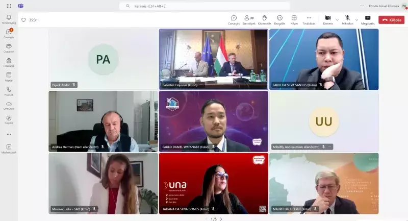 Az EJF is részt vett a Magyar–Brazil Egyetemi Együttműködési Fórumon