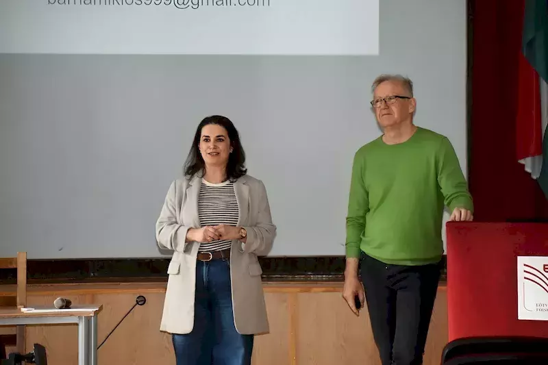 Barna Miklós előadása az EJF-en