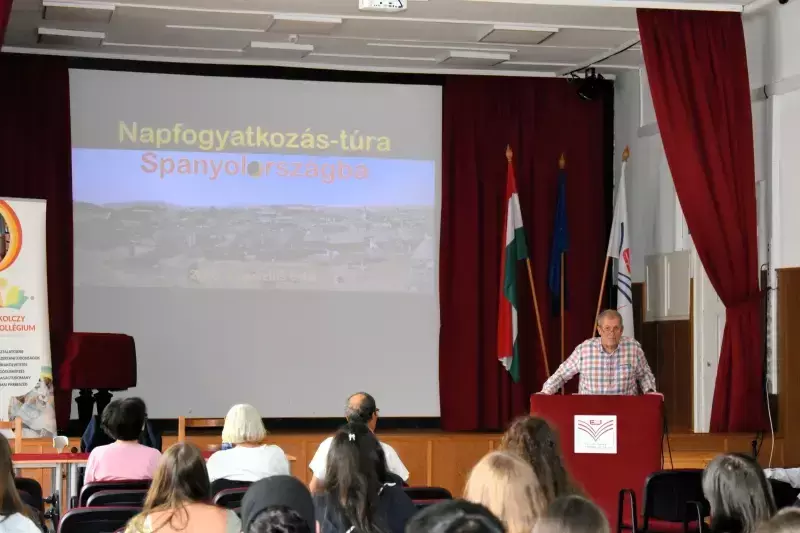 Dr. Sramó András előadása a főiskolán