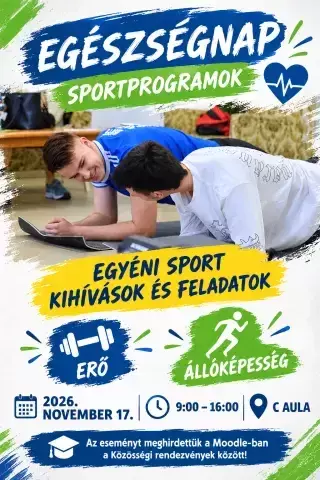 Egészségnap - sportprogramok